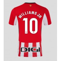 Maglia Calcio Athletic Bilbao Nico Williams #10 Prima Divisa 2024-25 Manica Corta